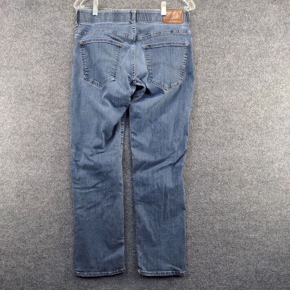 Lee Modern Series Men's Extreme Motion Straight Fit Tapered Jeans Blue 30x30 - Picture 6 of 12